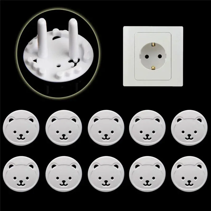 10Pcs Baby Safety Child Electric Socket Outlet Plug Protection