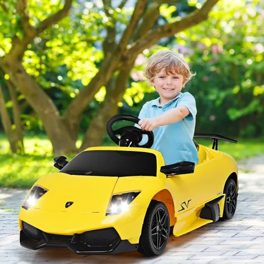 12 V Lamborghini Murciealgo Licensed Electric Kids Riding Car