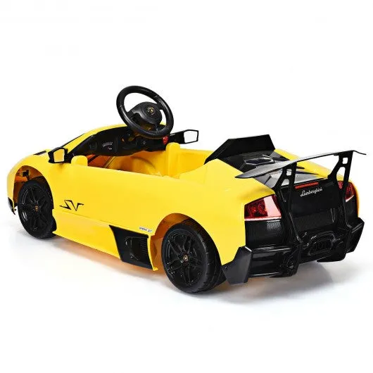 12 V Lamborghini Murciealgo Licensed Electric Kids Riding Car