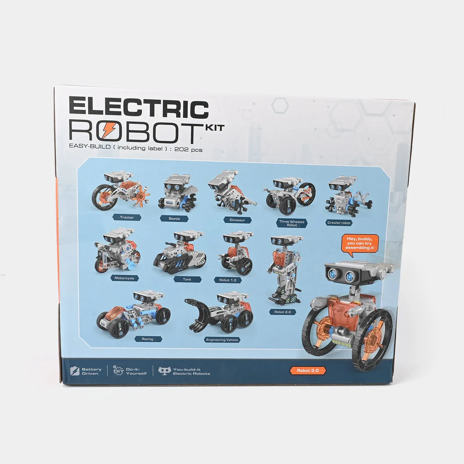 12In1 Electric Robot Vehicle Assembly Set