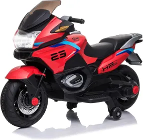 12V Electric Motorcycle Ride-On Toys Motor Bike for Age 3  Boys Girls, Up to 40 min Ride Time, Double Drives up to 4 mph