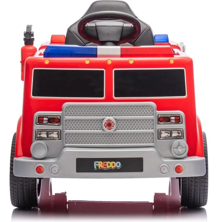 12V Freddo Firetruck 1-Seater Ride On