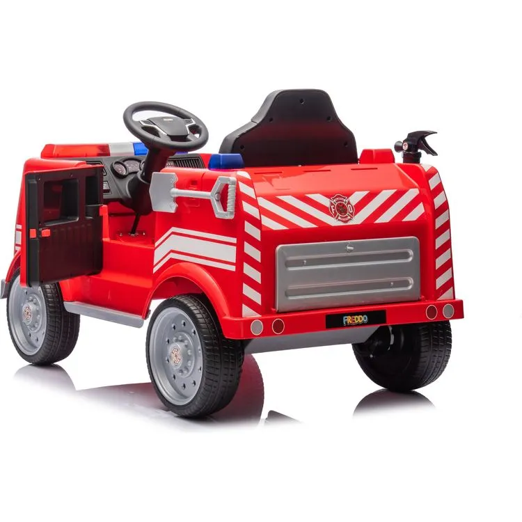 12V Freddo Firetruck 1-Seater Ride On