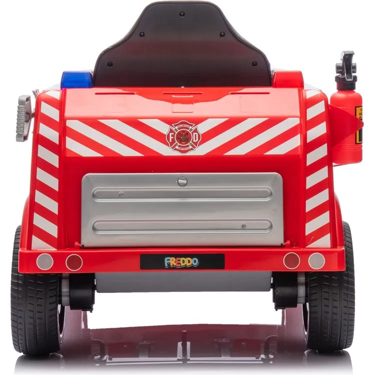 12V Freddo Firetruck 1-Seater Ride On