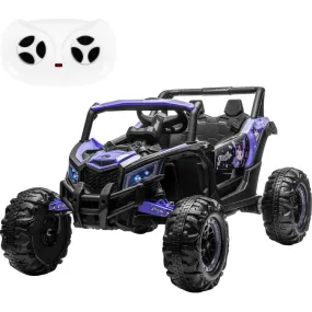 12V Kuromi Adventure UTV Ride On Toy Car with Remote Control