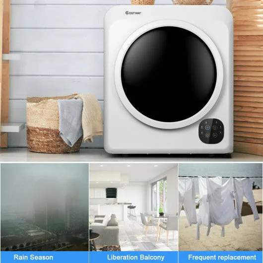 1700W Electric Tumble Laundry Dryer with Steel Tub