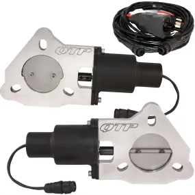 2-1/2" Dual Electric Exhaust Cutout Kit QTPEC50