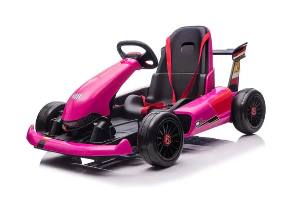 24V Kids’ Electric Go-Kart with Parental Control – High-Speed Fun & Safety