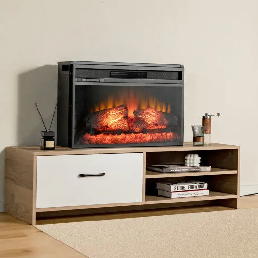 26 Inch Infrared Electric Fireplace Insert with Remote Control