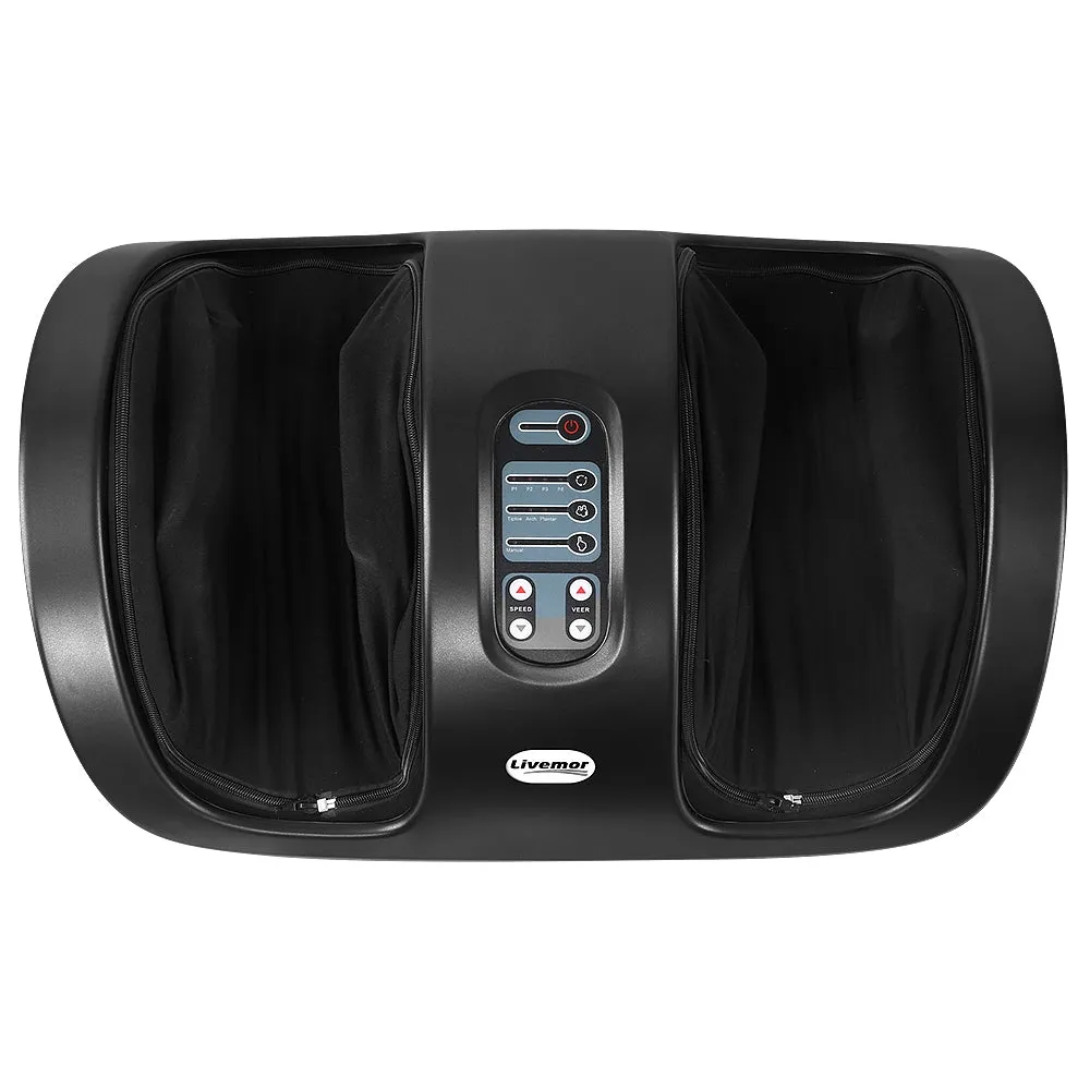 360° Foot Calf Massager w/ Remote, 3 Modes - Livemor