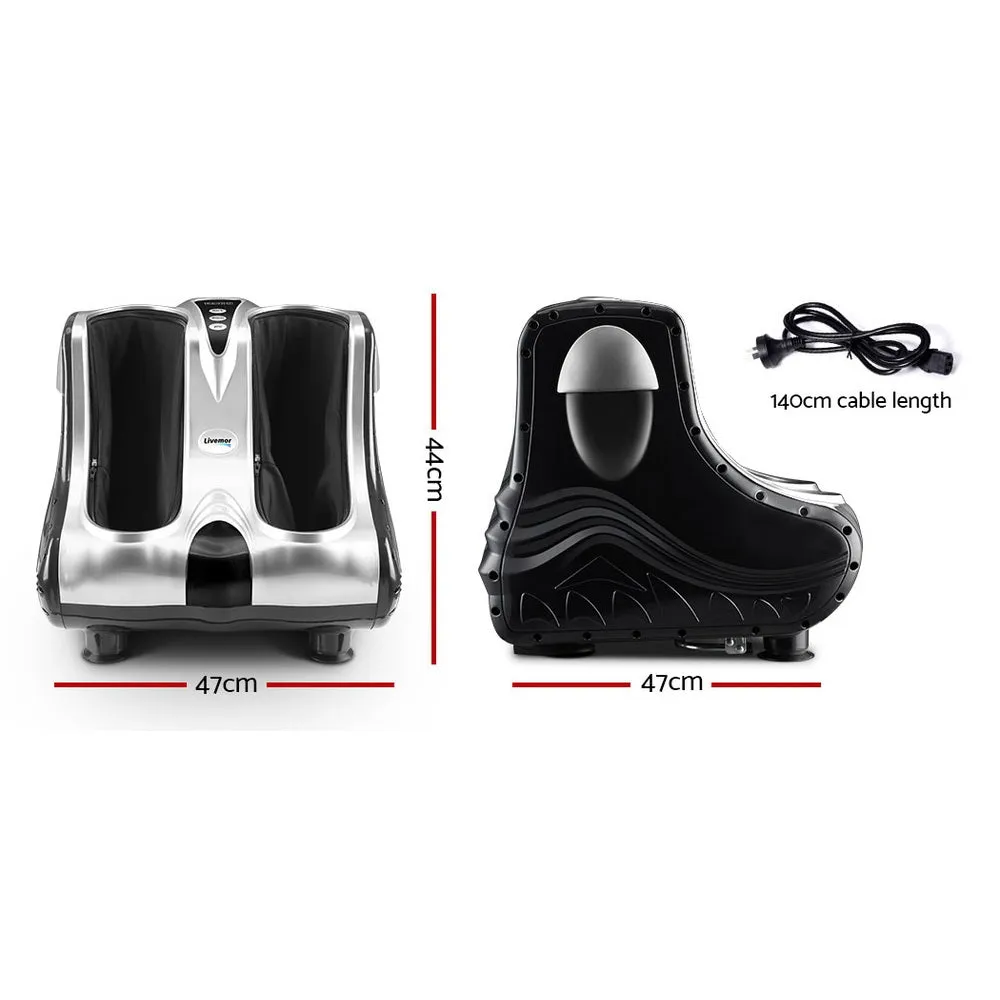 360° Shiatsu Foot & Leg Massager Roller w/4 Motors - Livemor