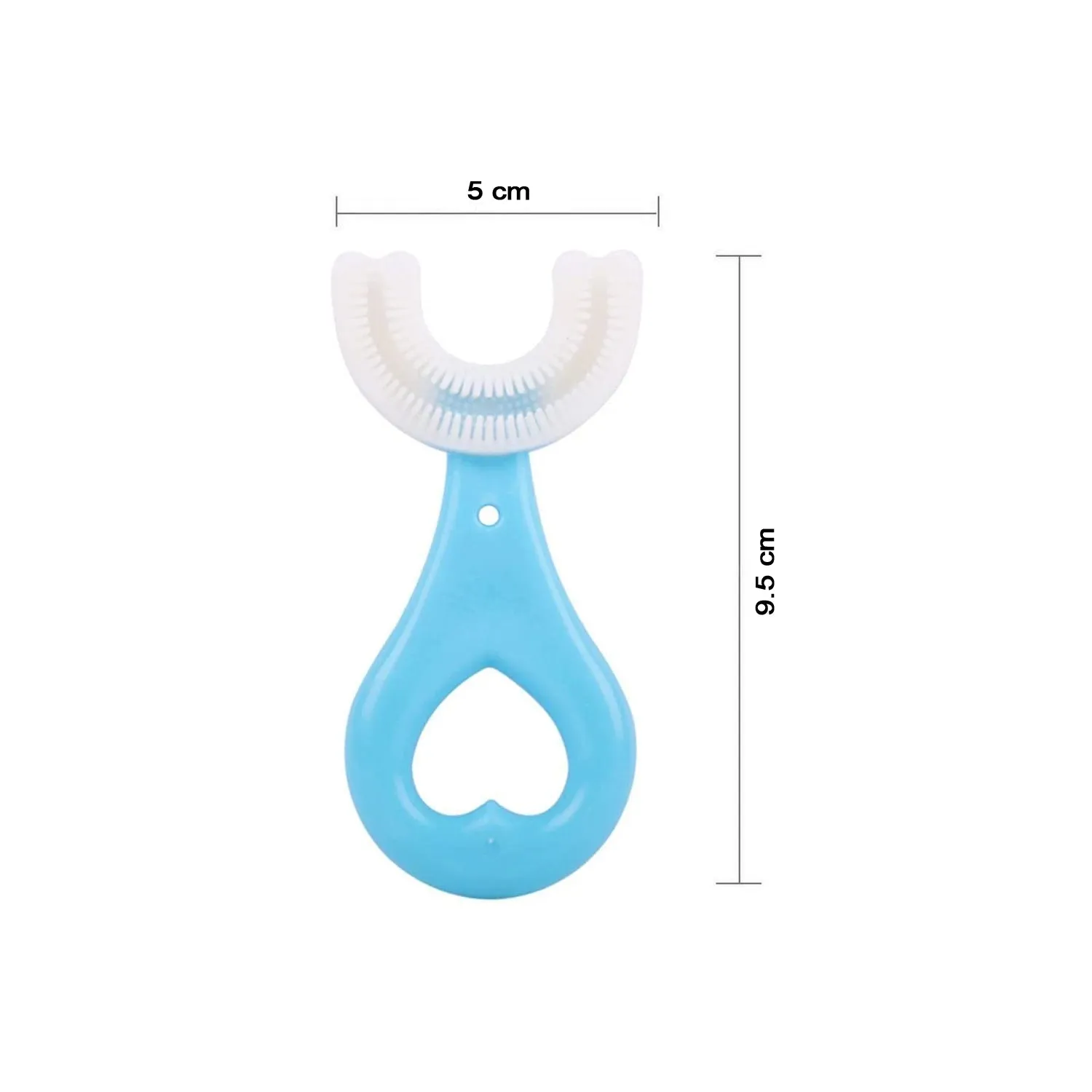 4774 Kids U S Tooth Brush used in all kinds of household bathroom places for washing teeth of kids, toddlers and children’s easily and comfortably.