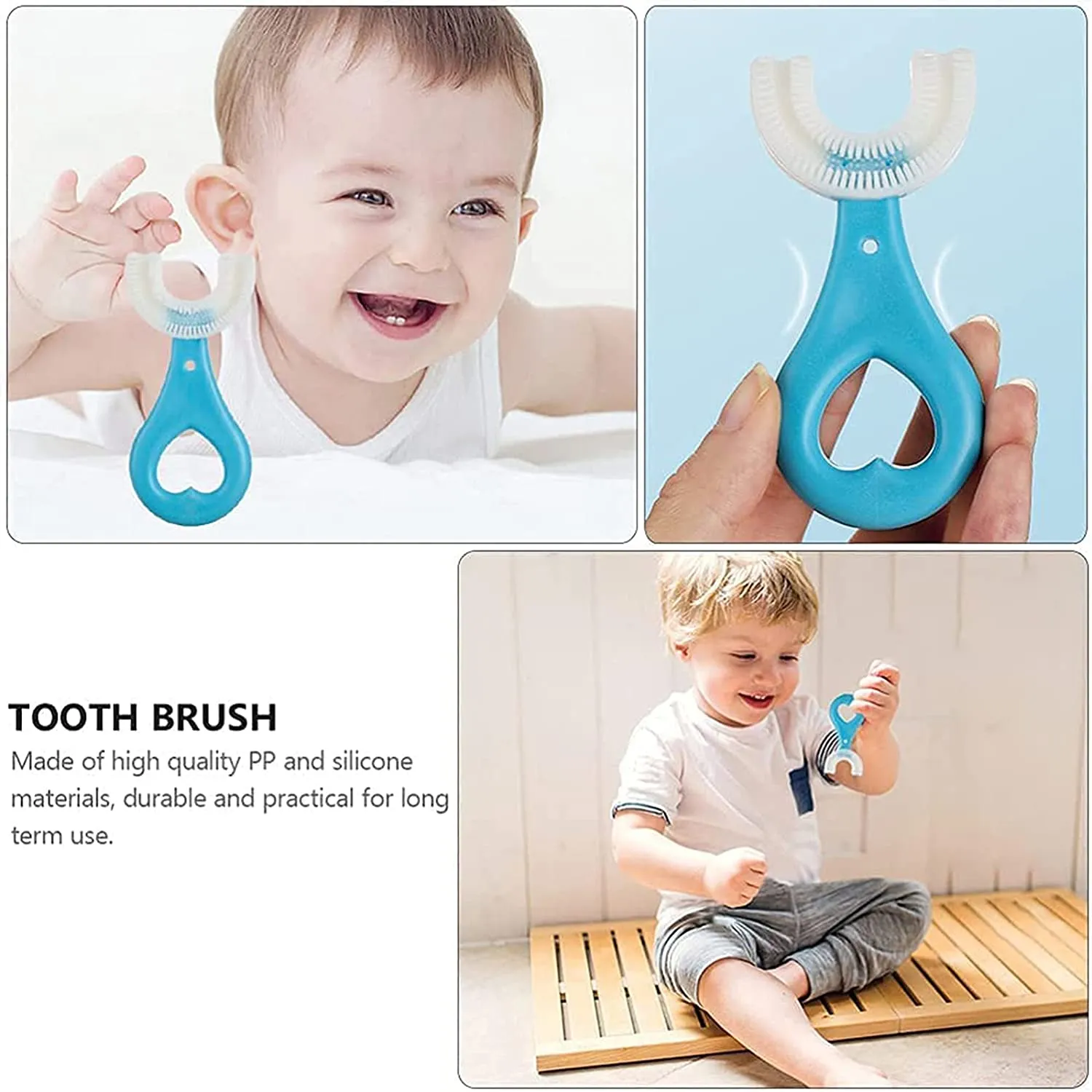 4774 Kids U S Tooth Brush used in all kinds of household bathroom places for washing teeth of kids, toddlers and children’s easily and comfortably.