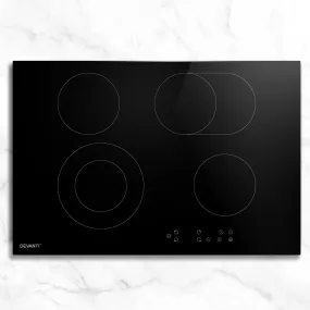 77cm Electric Ceramic Cooktop, 6600W Touch Control – Devanti