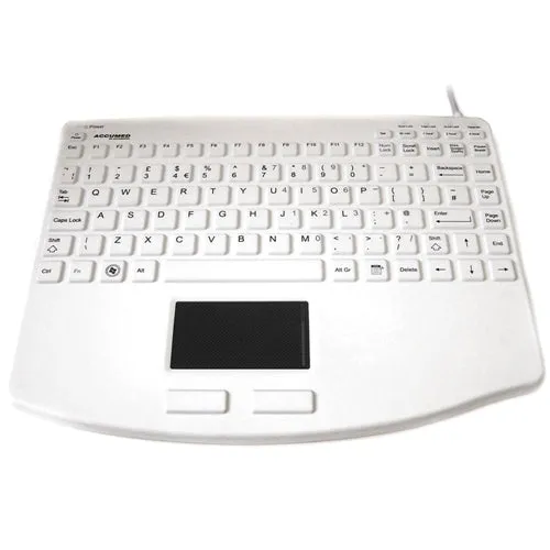 AccuMed 540-MK2 IP67 Medical Keyboard With Integrated Touchpad