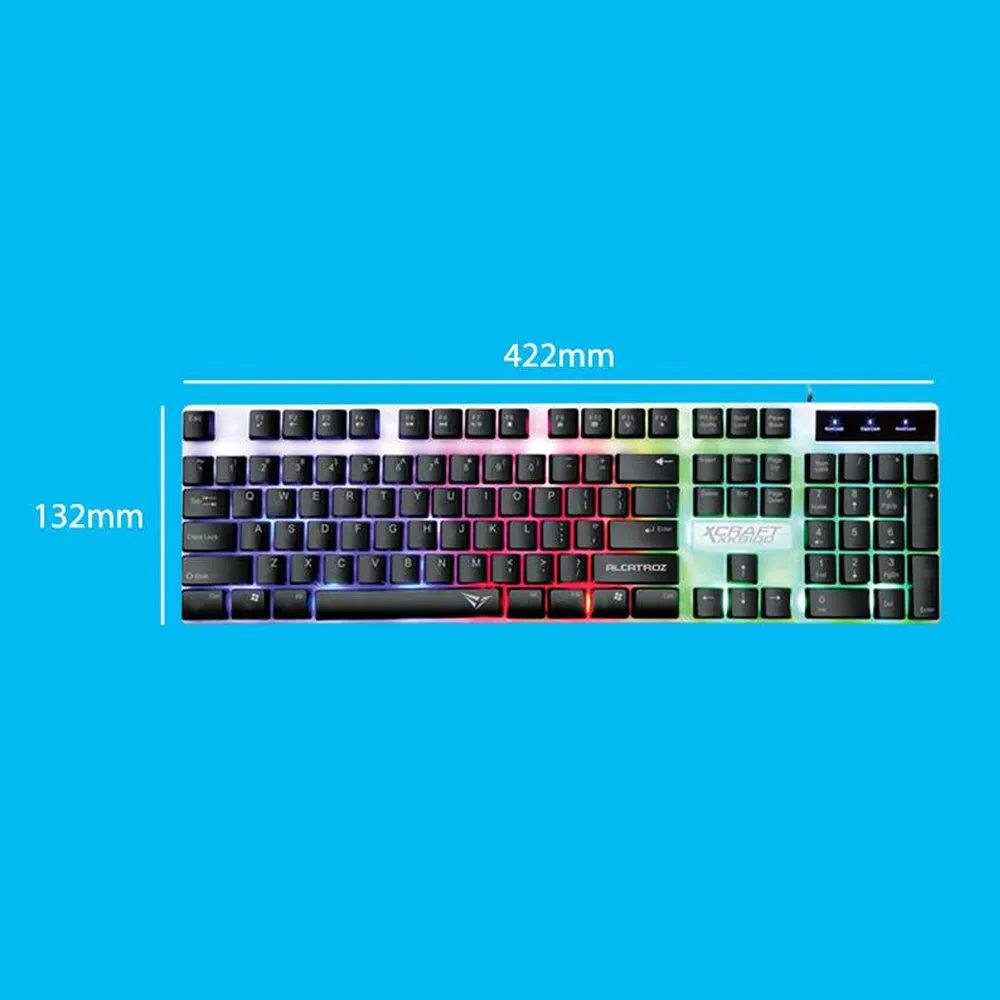 Alcatroz Wired Gaming Keyboard X-CRAFT XKB100