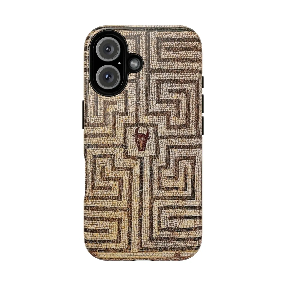 Ancient Roman Labyrinth Mosaic Magnetic Tough Phone Case