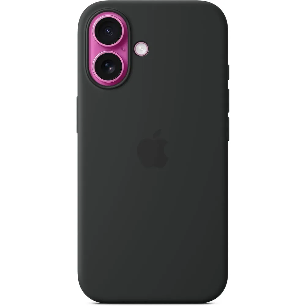 Apple 397408 iPhone 16 Silicone Case with MagSafe and Camera Control - Black