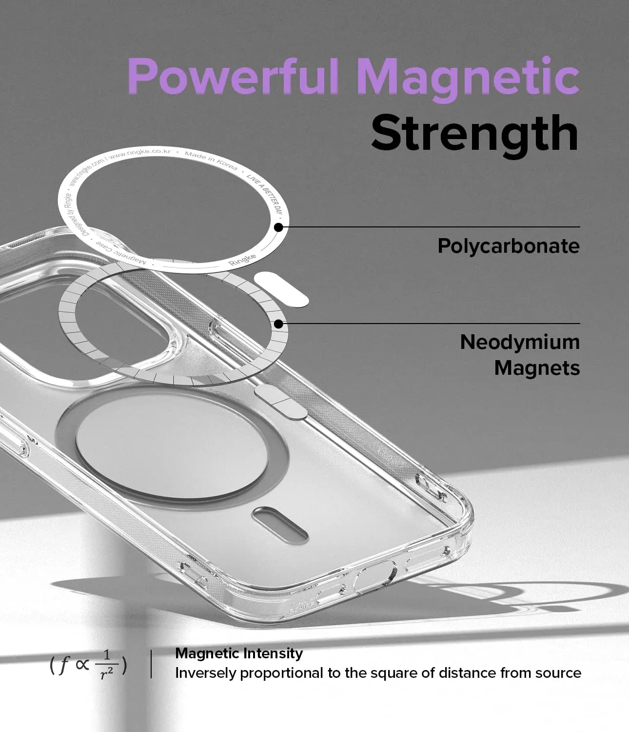 Apple iPhone 14 Pro Max Case Cover| Fusion Magnetic Series| Matte Clear