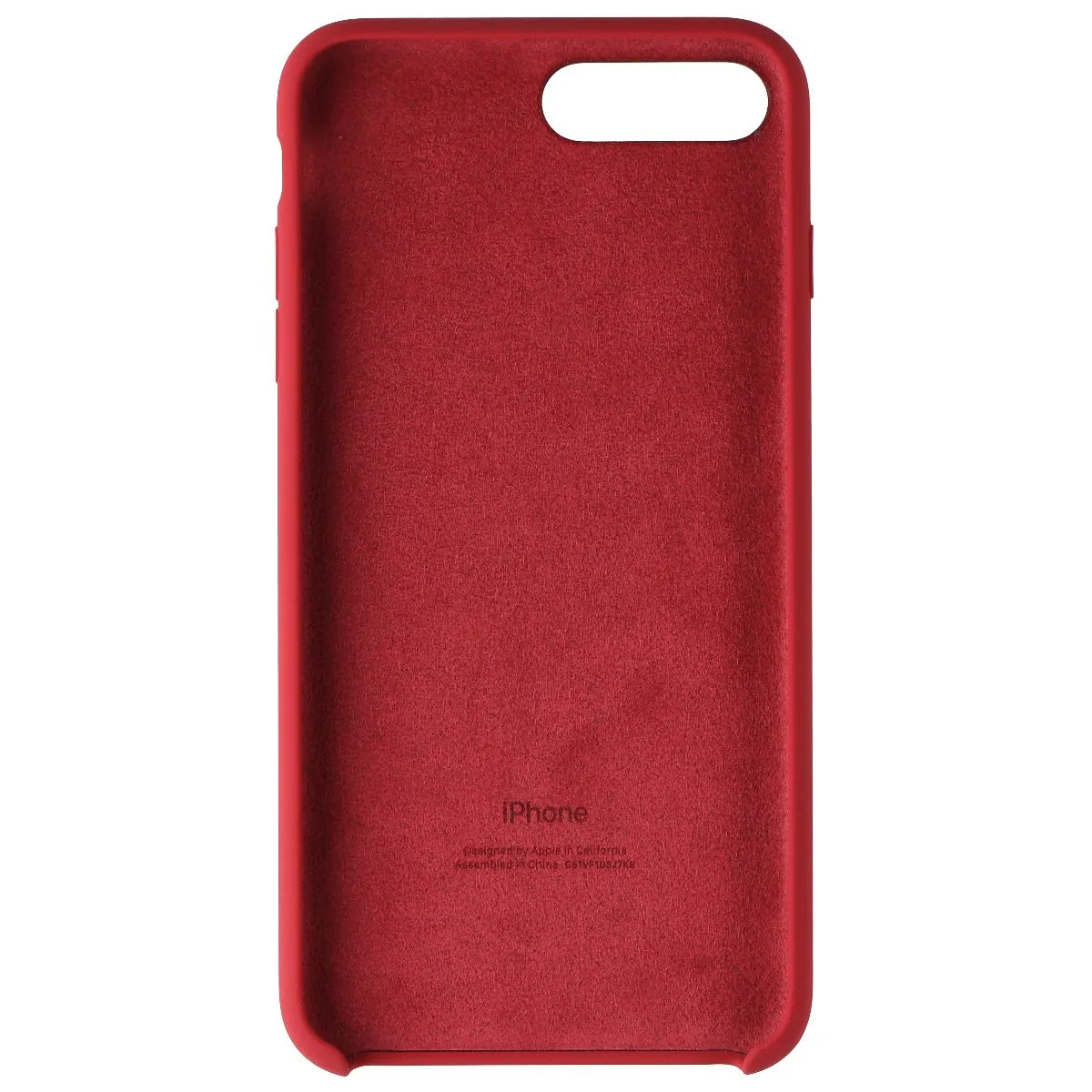 Apple Official Silicone Case for Apple iPhone 8 Plus - Rose Red (MQH52ZM/A)