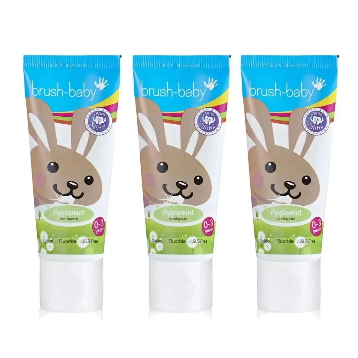 Applemint Baby Toothpaste - 3 Pack