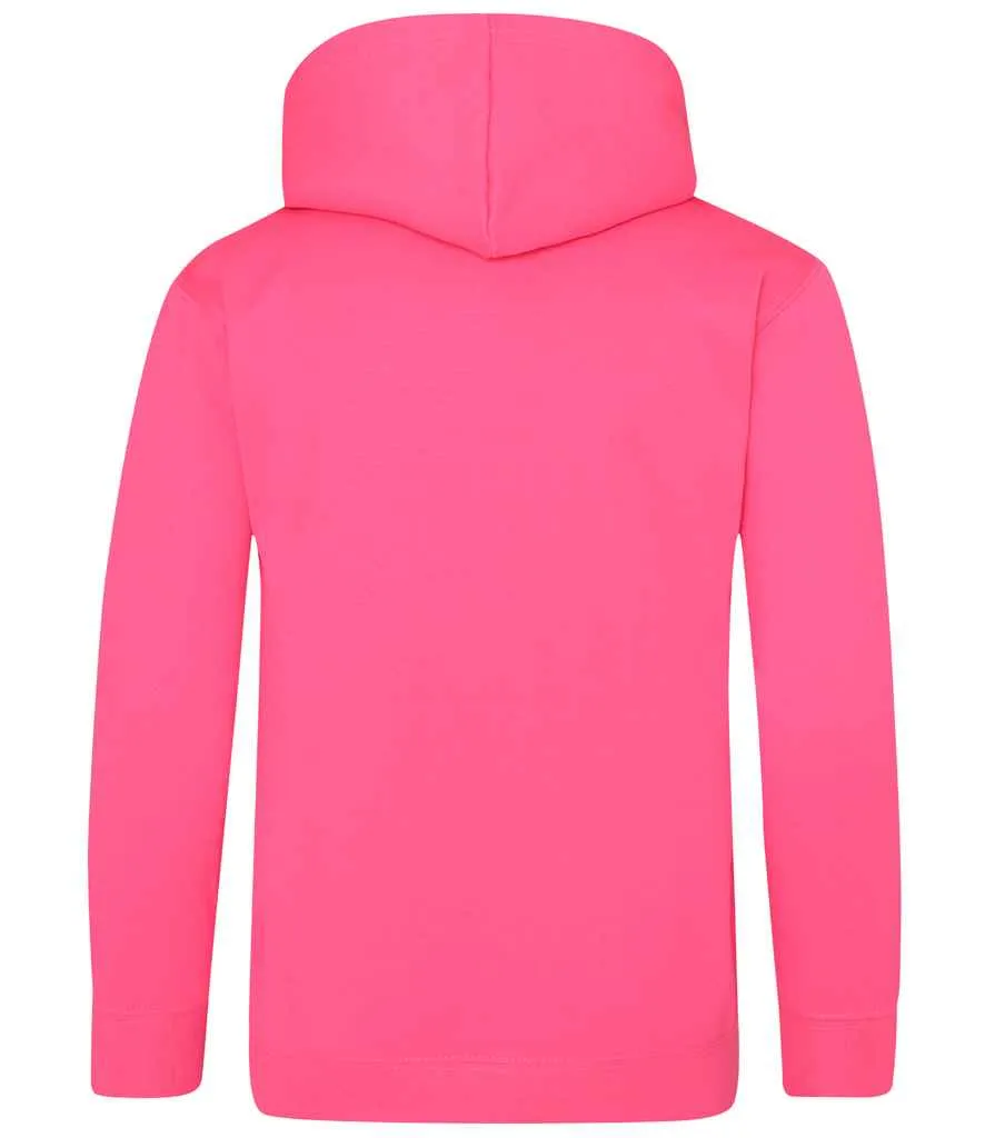 AWDis Kids Electric Hoodie | Electric Pink