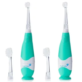 BabySonic® Teal Electric Toothbrush for Toddlers (Pack of 2)