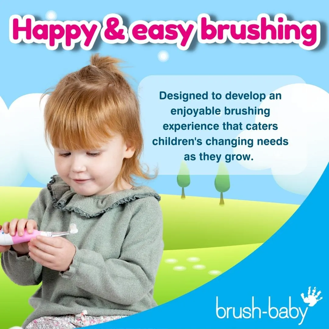 BabySonic® Teal Electric Toothbrush for Toddlers (Pack of 2)