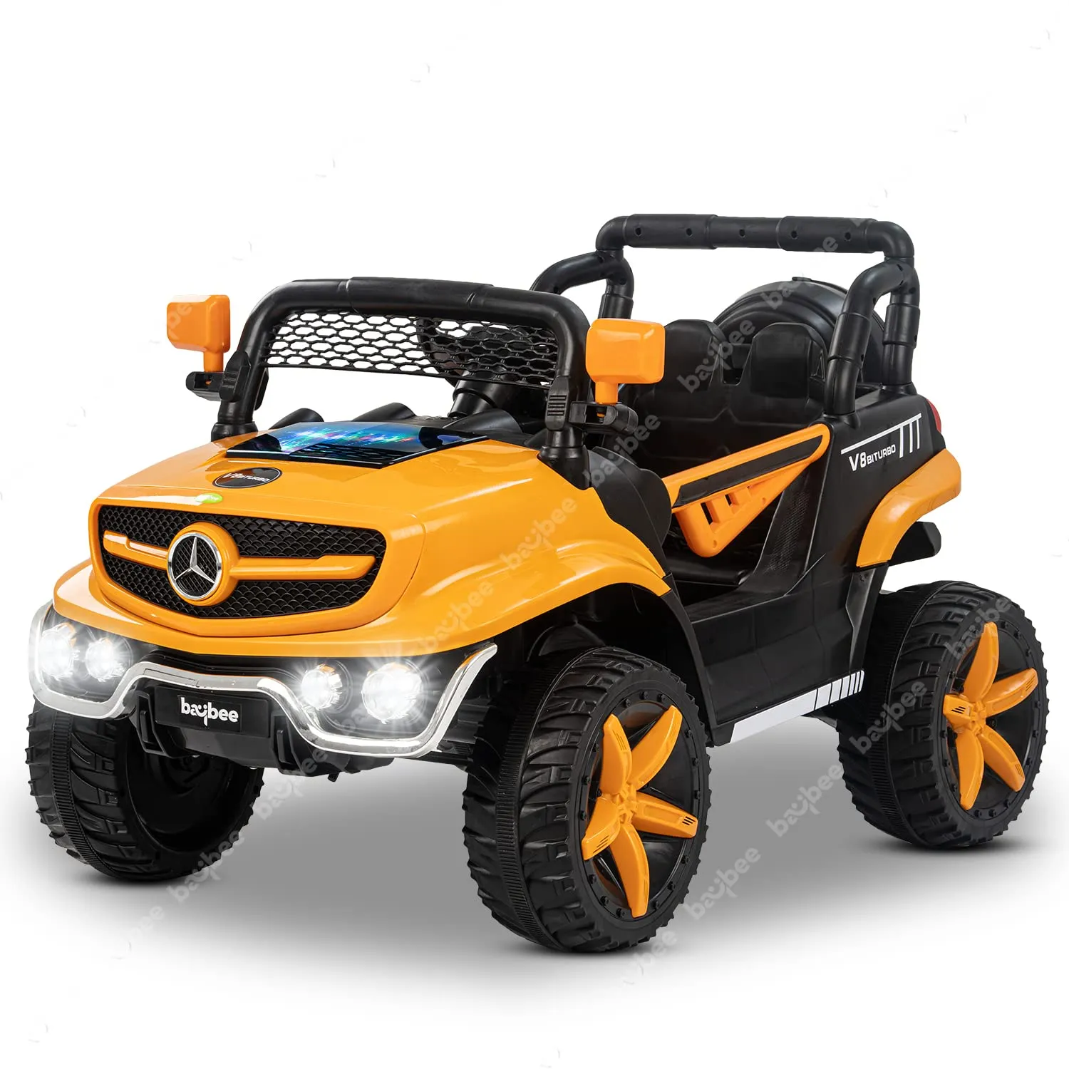 Baybee Landro X3 Battery Operated Electric Kids Car Ride on Baby Car with Music USB & Led Light