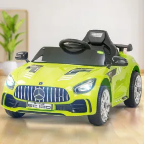 Baybee Spyder Pro Battery Operated Car for Kids, Ride on Kids Car with Music & Light, Baby Big Car Rechargeable Battery Car, Electric Car for Kids to Drive 2 to 6 Years Boys Girls (Light Green)