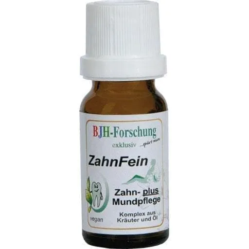 BJH ZahnFein Drops 1X10 ml vegetable oils for teeth - gums - fresh breath