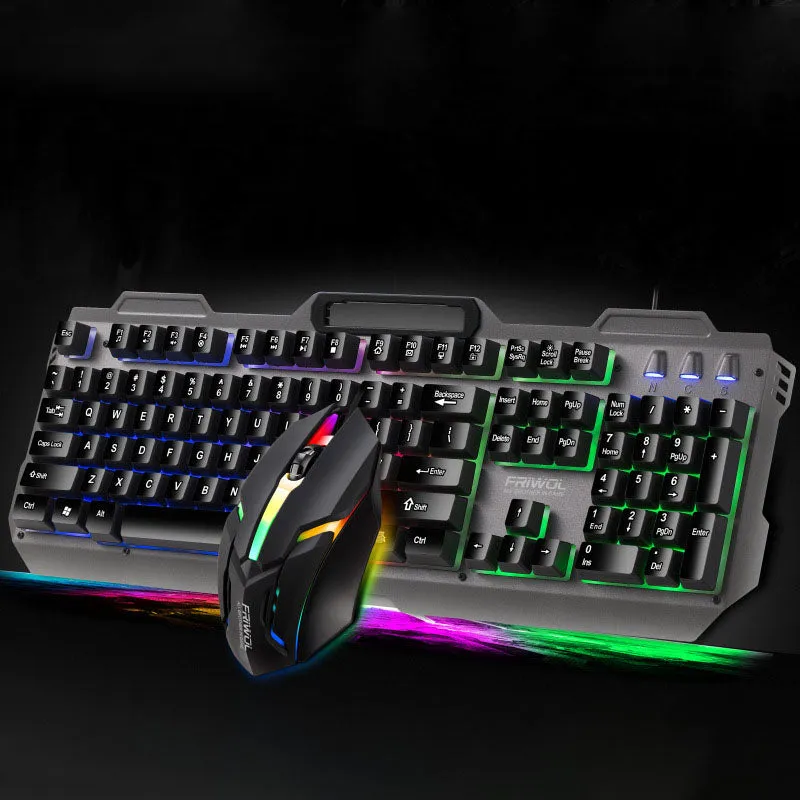 Blacklight Gaming Keyboard/Mouse Set