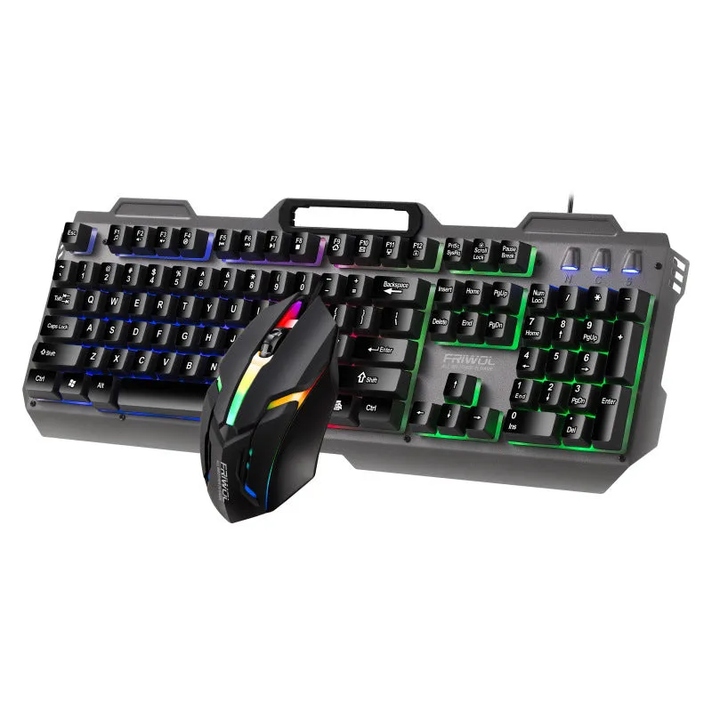 Blacklight Gaming Keyboard/Mouse Set