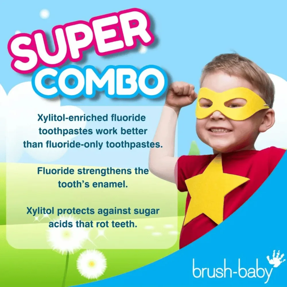 Brush-Baby Applemint Baby Toothpaste (0-3 years)