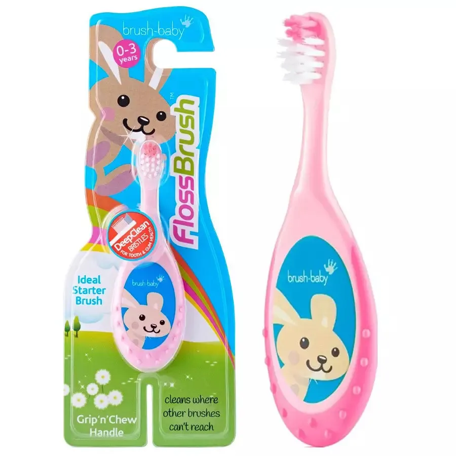 Brush Baby Floss Brush 0-3Yrs