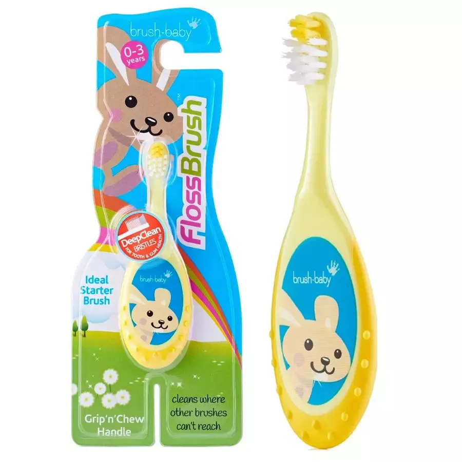 Brush Baby Floss Brush 0-3Yrs