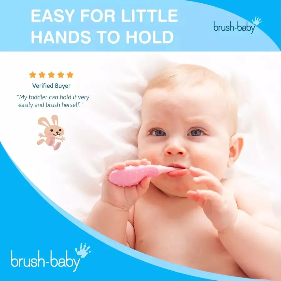 Brush Baby Floss Brush 0-3Yrs