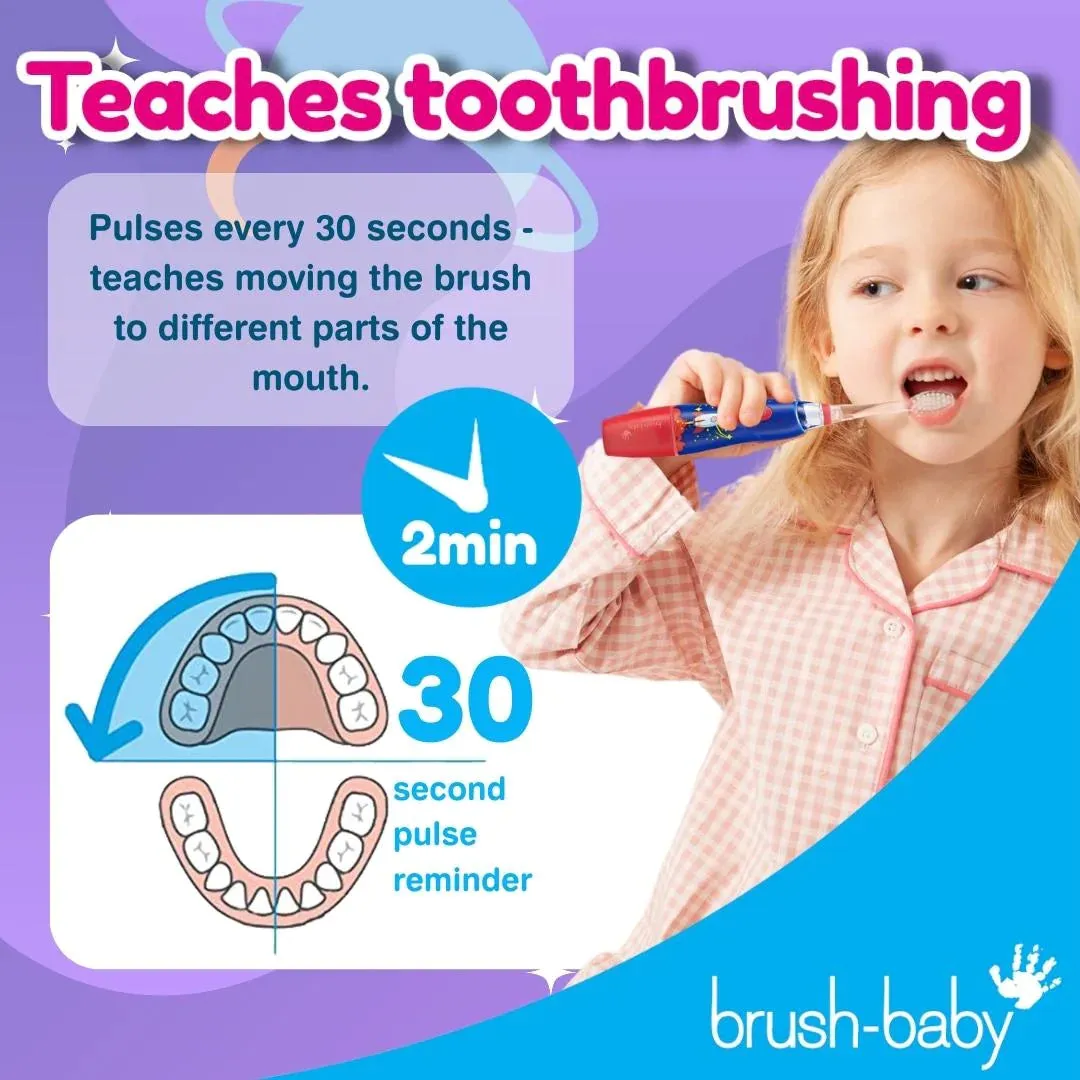 Brush Baby KidzSonic Electric Toothbrush (Jett The Rocket)