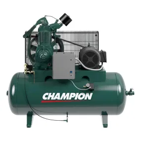 Champion HR15-12 R-Series 15 HP Air Compressor, R40 Pump (120 Gal)