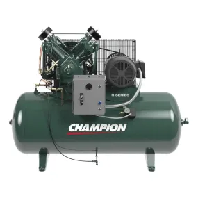 Champion HR15F-12 R-Series 15 HP Air Compressor, R30 Pump (120 Gal)