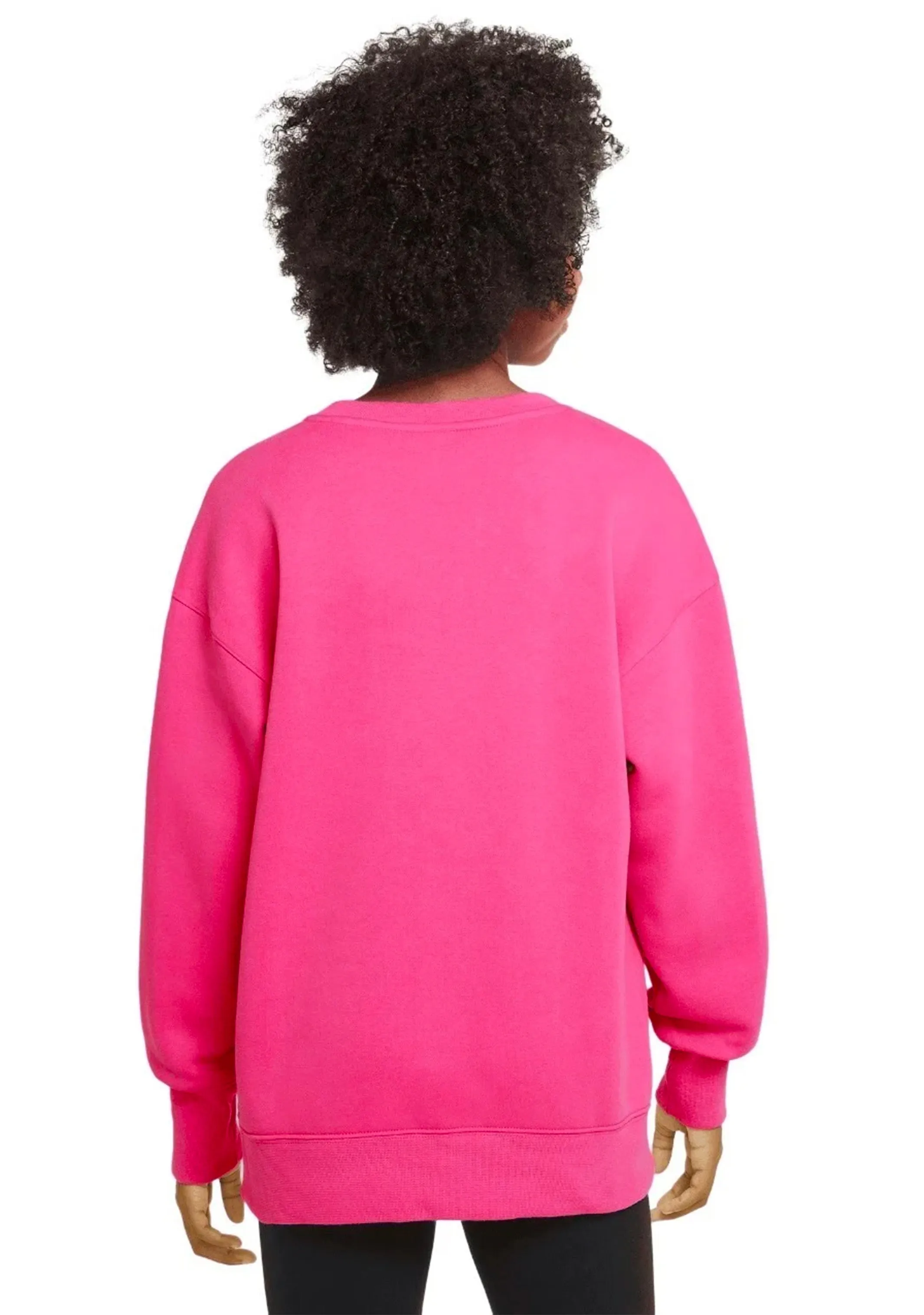 Champion Kids' French Terry C Logo Crew Fuschia <br> KW3JN KYA