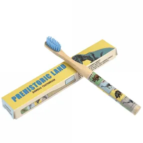 Children's Prehistoric Land Bamboo Toothbrush