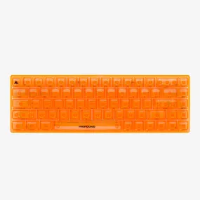 CLEAR TOPAZ Base 65 Keyboard (Silent Glacier Switch)