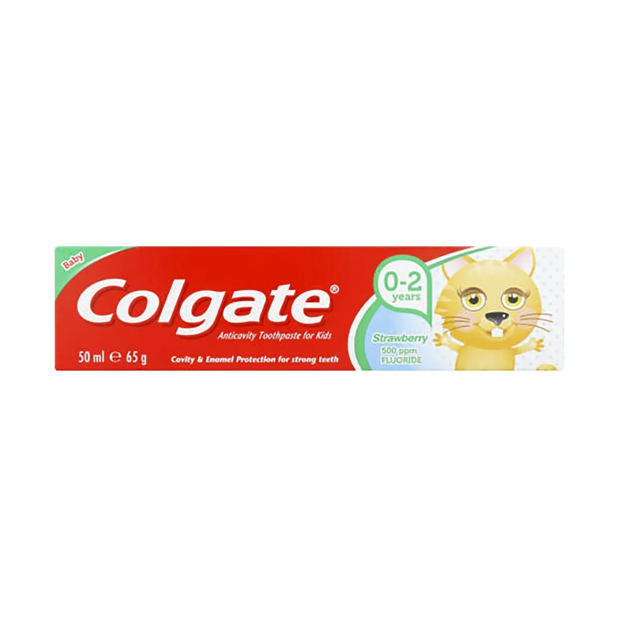 Colgate Toothpaste For Baby Anti-Cavity Strawberry 0-2 Years 50ml