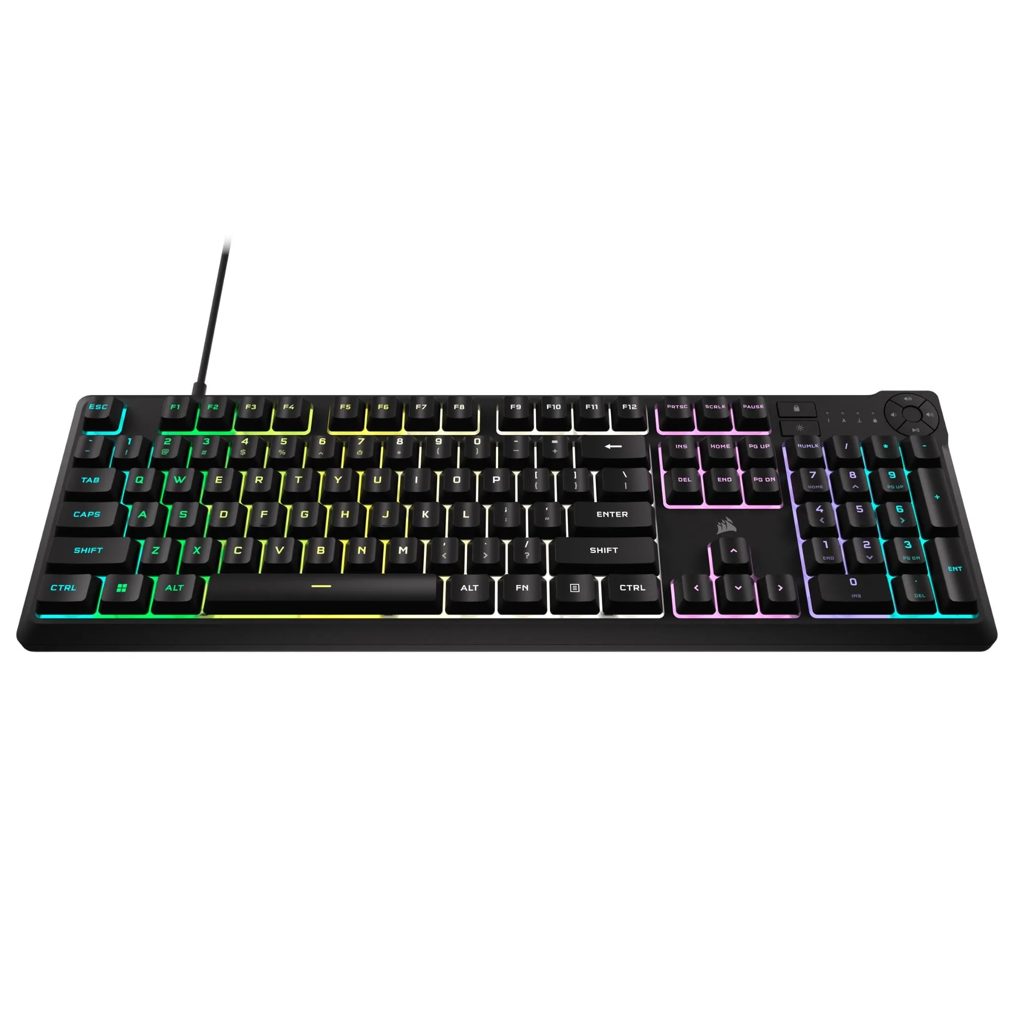 Corsair K55 CORE RGB Gaming Keyboard (Black)