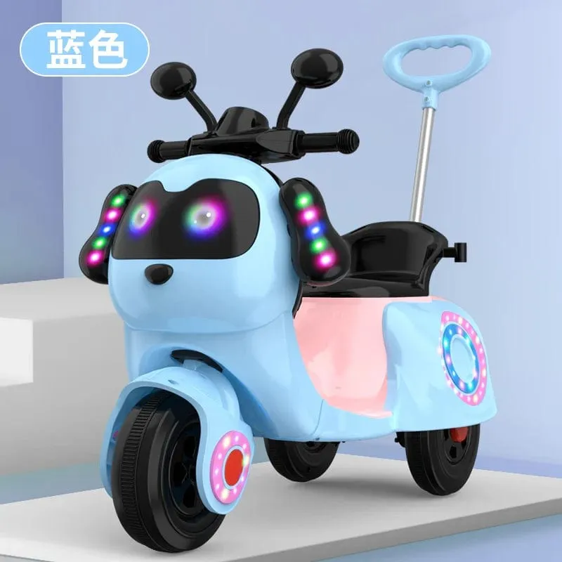 CX Electric Tricycle for Kids - Rechargeable Ride-On Toy Car with Remote Control, Suitable for Boys and Girls