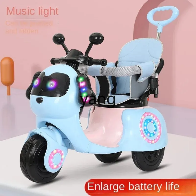 CX Electric Tricycle for Kids - Rechargeable Ride-On Toy Car with Remote Control, Suitable for Boys and Girls