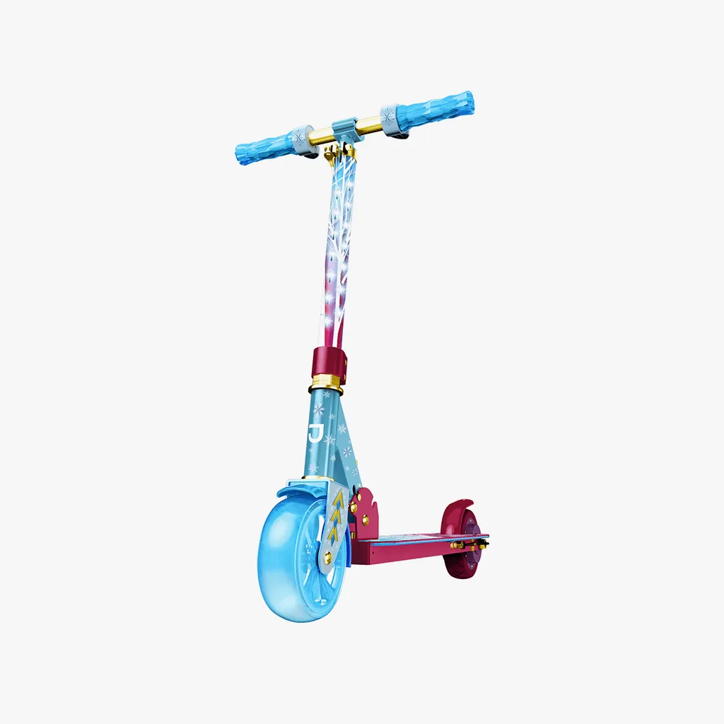 Disney Frozen II Light-Up Folding Electric Scooter