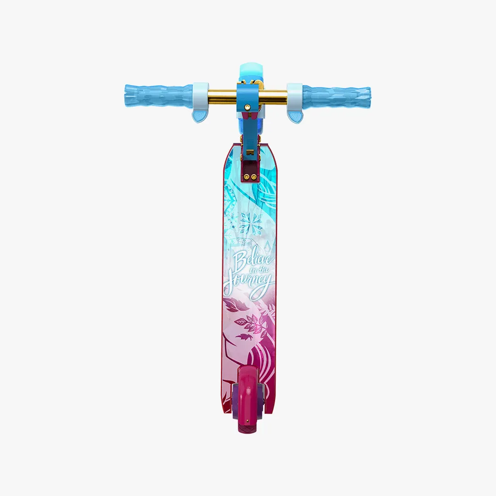 Disney Frozen II Light-Up Folding Electric Scooter