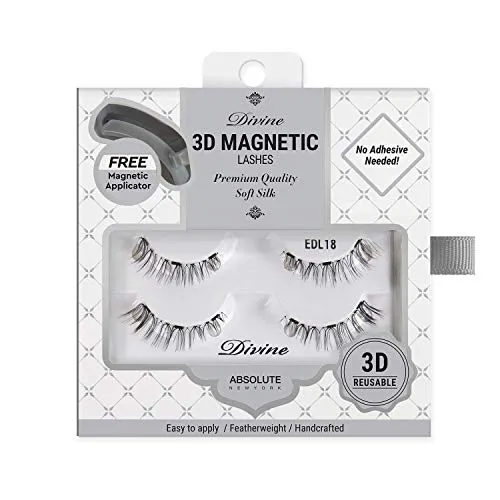 DIVINE 3D MAGNETIC LASHES Magnetic, Mess-Free Lashes (Metis)